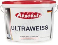 Краска водно-дисперсионная Absolute UltraWeiss
