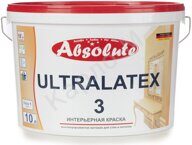 Краска водно-дисперсионная Absolute Ultralatex  3
